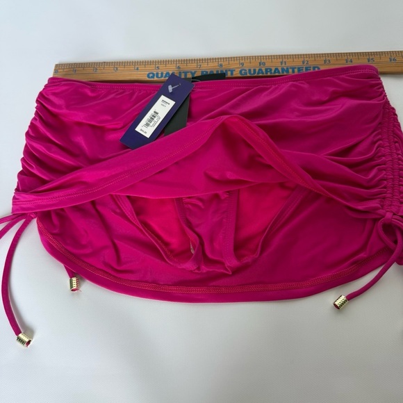 Apt. 9 Fuchsia Swim Skirt size 8. New with tags - Picture 2 of 7